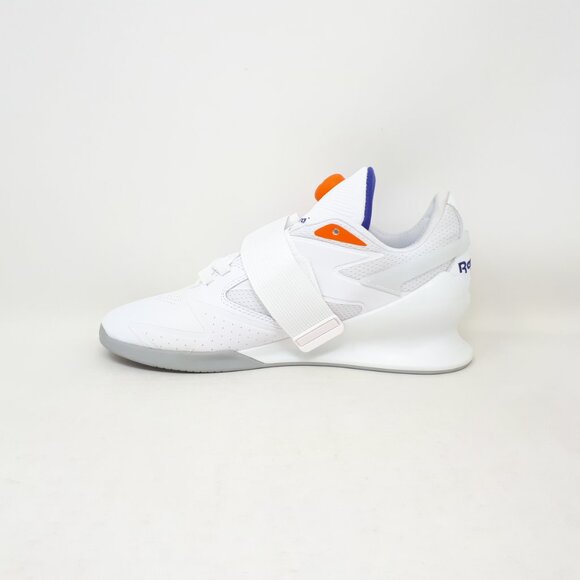Womens Reebok Legacy Lifter III 3 HP9236 White Weightlifting Gym Training Shoes - Picture 2 of 9